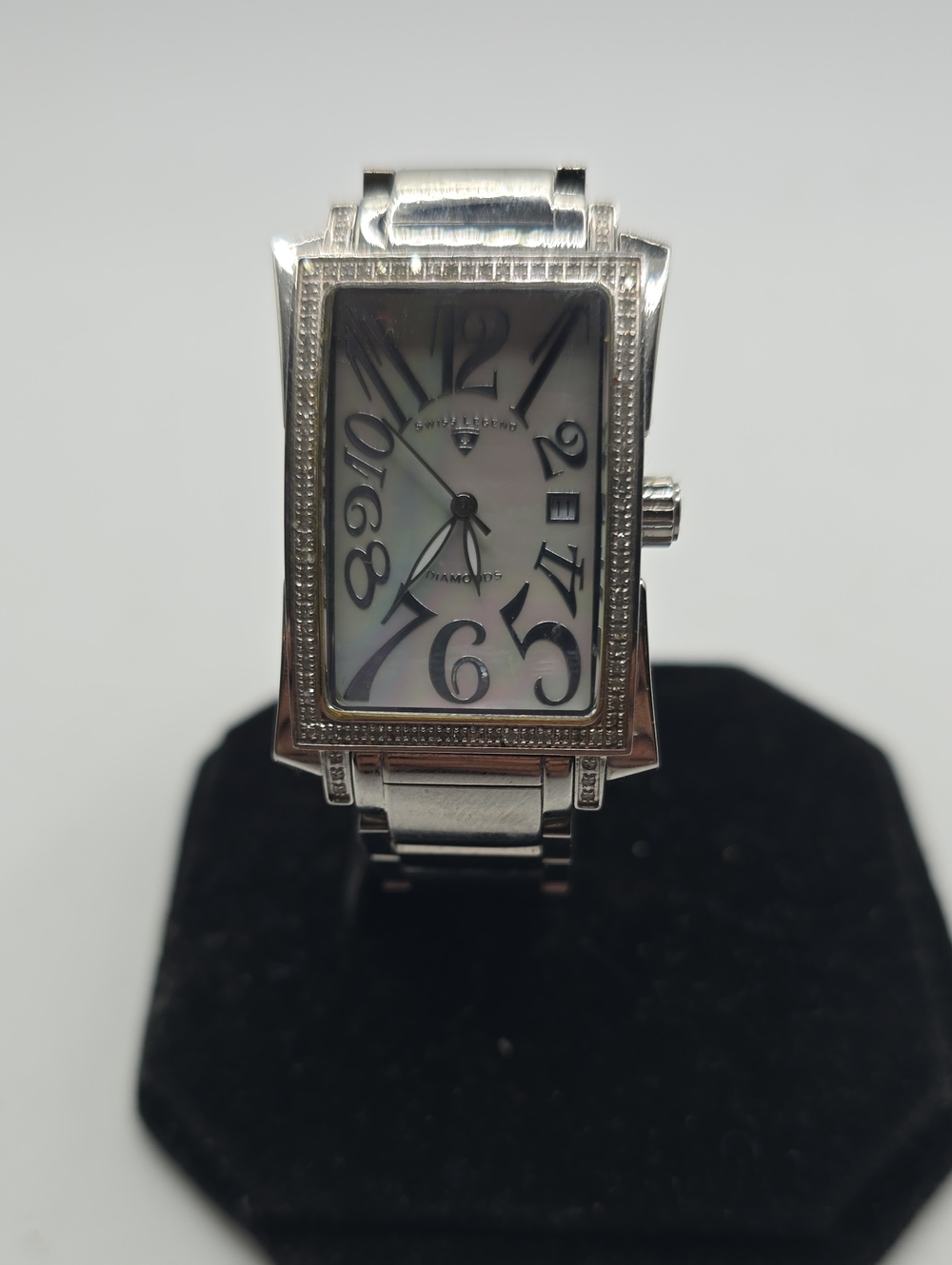 Swiss Legend Bella Diamomd Pearlecent Face Watch